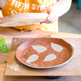 Handbuild your own Leaf Impression Tray