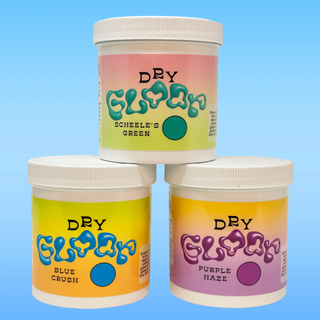 Black - Dry Gloop Glaze