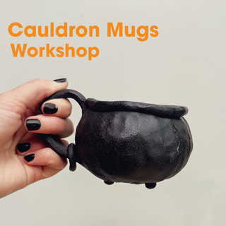 Pinch Pot Cauldron Mugs Workshop