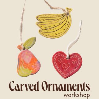 Carved Christmas Ornaments Workshop