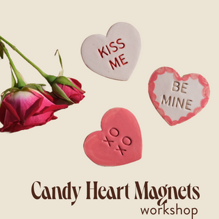 Candy Heart Magnets Workshop