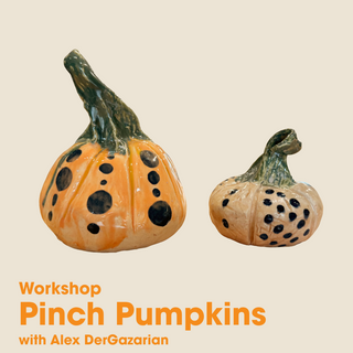 Lumpy Pinch Pumpkin Workshop