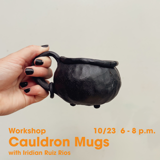 Pinch Pot Cauldron Mugs Workshop