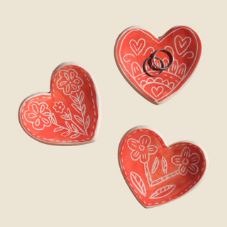Carved Heart Ring Dishes Workshop