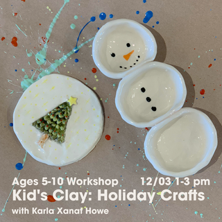Kid's Clay: Holiday Crafts Workshop